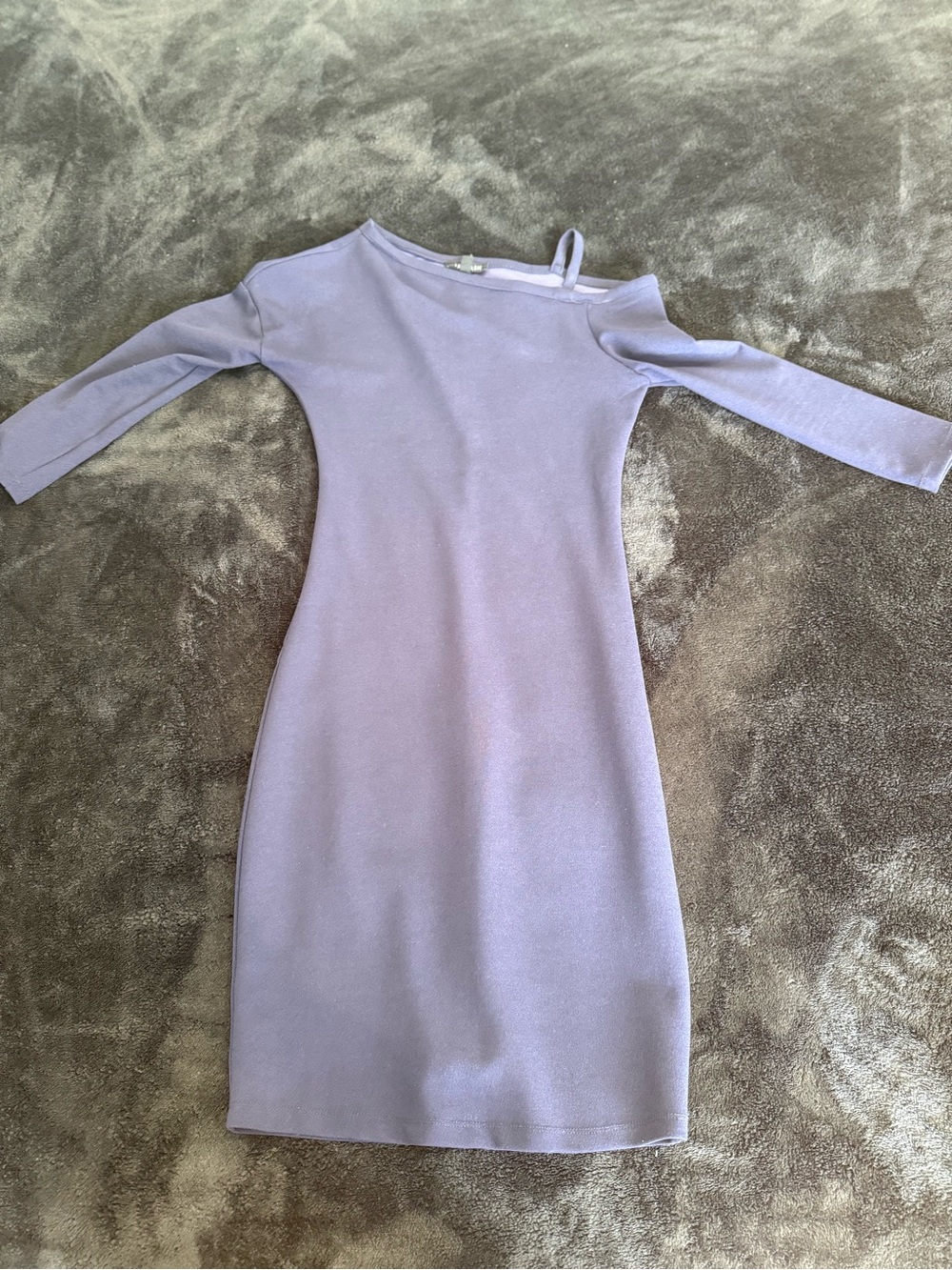 Max + Ash Blue Midi Dress